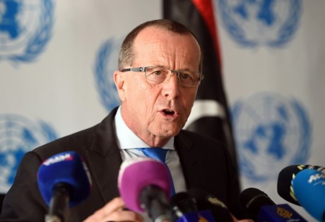 UN envoy in Libya to help with unity government vote - ảnh 1